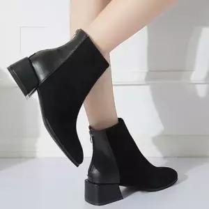 032 스웨이드 앵클부츠 여성부츠 여성워커 여자미들부츠 워커힐 여성워커부츠 부츠컷