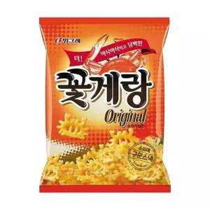 크라운 꽃게랑 오리지널 70g 탕비실 가성비 간식