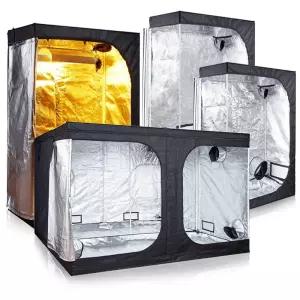 대형 그로우텐트 식물 재배용 실내 원예 생장 온실 소형 가정용 성장텐트 온실장 식물재배용