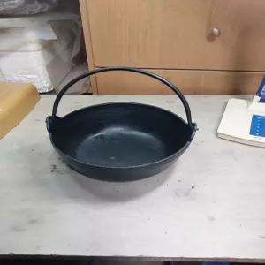 일본제 무쇠 주물 전골냄비/21cm - 나베/스키야키용