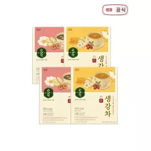 [하프클럽/]순작 진쌍화차 2개 진생강차 2개 (총4박스/40T) / 분말형