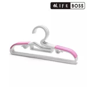 쉬스즈 논슬립 미끌림방지 화이트핑크30P 옷걸이 아동용 보스 생활용품 국내산