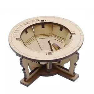 해시계 프라모델 나무 조립 모형 DIY 만들기