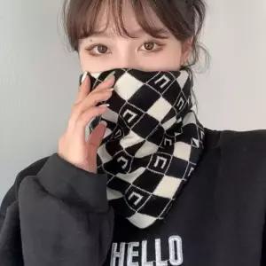 반다나비니 방한마스크 네가지스타일비니 헤어밴드 넥워머마스크 비니 멀티