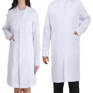 화학실험복 의사가운 빅사이즈 여성 얇은 실습 위생가운