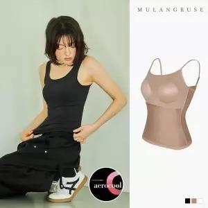 [하프클럽/물랑루즈]흡습속건 심플리 에어로쿨 캡내장 노브라 나시 브라탑