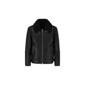 [롯데백화점]앤드지 세미오버핏 비건 레더 무스탕 BSCF4LLJ1103