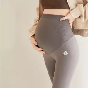 임산부스타킹 9부레깅스 싸더라 스판 임산부바지 임산부밍크레깅스