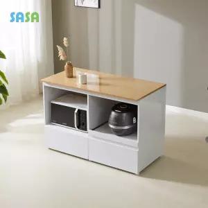 칼렌 1200 광파오븐 아일랜드 홈바 서랍수납장