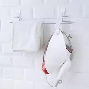 [제니케이]헤어 드라이기 정리 걸이 거치대 홀더 화장실 부착식 (11247017)