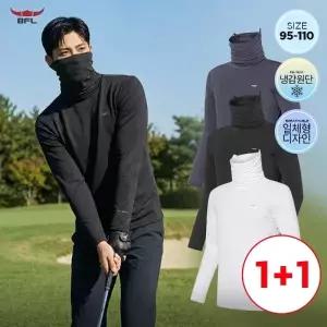 [1+1] BFL 남성 아이스쿨원단 마스크 긴팔티셔츠 골프이너티 작업복 등산 S2FRTS-103M