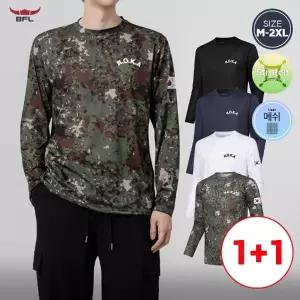 [1+1] BFL K패션 R0KA 라운드 긴팔티셔츠 데일리룩 홈웨어티 편안한 착용감 S2FRTS-132