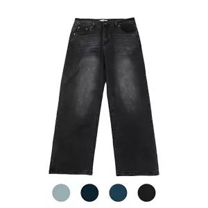 [모로엠]남성 허리밴딩 스트레이트핏 스판 데님 SE-JEA-1024M