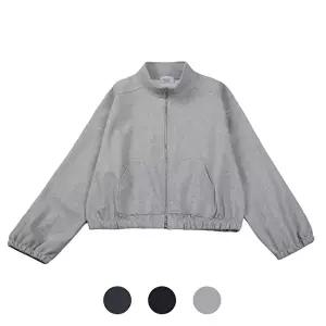 [모로엠]봄가을 데일리 크롭핏 투웨이 집업 자켓 ST-TSA-CROP2