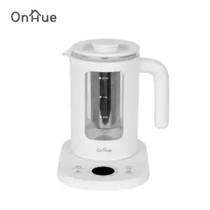 온휴 티메이커 OHA-G15WH 1.5L 전기포트 스텐거름망 내열유리 터치식조작