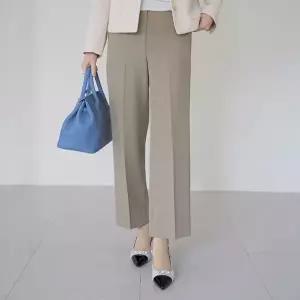 [마담4060]엄마옷 마담4060 바지 여성 데일리 매끈한슬림정장팬츠 -YPN2603028-