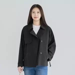 [마담4060]엄마옷 마담4060 자켓 여성 데일리 클래식더블숏트렌치 -YJK2603016-