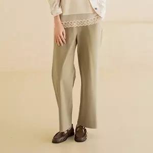 [마담4060]엄마옷 마담4060 바지 여성 데일리 [내추럴포엠]카리스판일자팬츠 -YPN2603018-