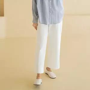 [마담4060]엄마옷 마담4060 바지 여성 데일리 [내추럴포엠]슬림일자밴딩팬츠 -YPN2603020-