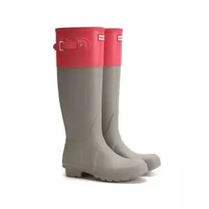 매장정품 [브랜드명] 헌터 HUNTER [WOMEN] 컬러 블럭 톨 레인부츠 - 스키밍스톤페스티코랄 WFT2272RMASFC 1