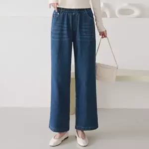 [유야]여성 기본 밴딩 일자 청바지 데님팬츠 SPN0730 봄 가을