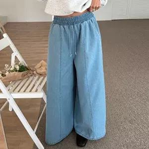 [유야]여성 와이드 데님 치마바지 SPN0716 봄 가을