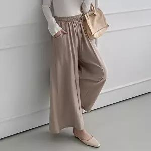 [유야]여성 밴딩 와이드 치마바지 SPN0711 봄 여름