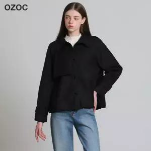 트렌치 변형 숏 바바리