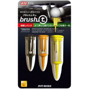 BRUSH 골프티 멀티팩 골프 2팩 2인치 2 4개 블랙 않는