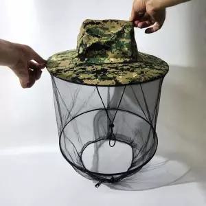 WL 방충 모자 모기장 벌레차단 야외 낚시 등산용