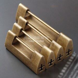 놀마을 골동품 구리 자물쇠 머리 광택 14CM 방탈출 순수 빈티지 도어 청나라