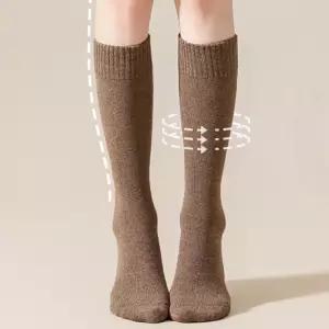 핏메이트 겨울 니삭스 레그워머 반양말 무지 학생양말