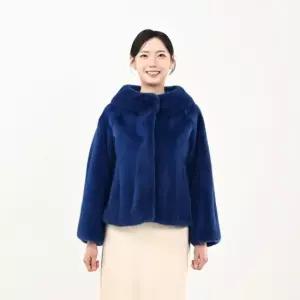 코펜하겐 퍼 휘메일풀스킨 블루 밍크코트 국내생산 본사직영 WJF2025SOBL)