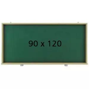 금강 자석 법랑 녹색 분필 칠판 90x120