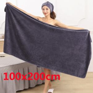 목욕 타올 미용실 족욕 대형 타올 성인용 극세사보다 두꺼운 부드럽고 흡수력이 좋은 마사지 특수 시트