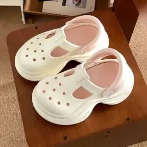 [신세계라이브쇼핑][옷자락] 여성 키높이 투웨이 데일리 편안한 통굽 플랫폼 샌들