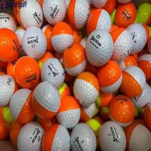 중고  SRIXON Z-STAR 지스타 3피스 반반볼 A- B+ 혼합 중고 골프공