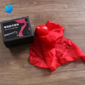 전기 실크 투 볼 - 저속(흰색/빨간색 사용 가능)액세서리 클로즈업 코미디 환상 무대 정신주의 마술 트릭