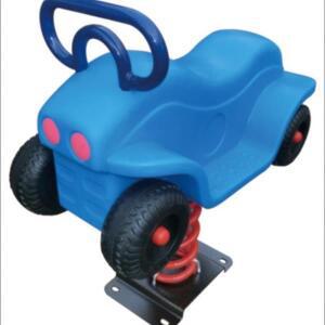 스프링 흔들말 어린이 야외 공원 PE 보드 목마 장난감