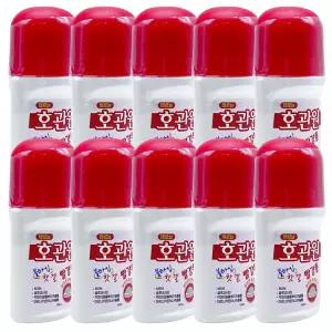 바르는 호관원 볼타입 핫겔 빨강통 100ml 10개 쿨링 스포츠 마시지용