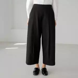 엄마옷 마담4060 핀턱배기통팬츠 -QPN2603038-