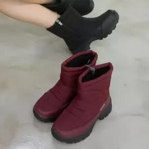 [신상오픈런]아웃솔 통굽 겨울방한화 스키장 따뜻한신발 패딩부츠 (28768425)