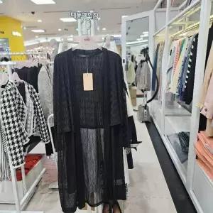 [하프클럽/수스]수스 DP01 날개쉬폰가디간 S242BKT553