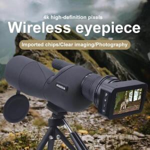 천문학 용 4K 망원경 접안 렌즈 카메라 3 인치 컬러 디스플레이 전자 사진 행성 및 조류 관찰
