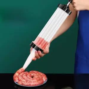 순대 햄 케이싱 기계 오징어 수동 전동 가정용 소시지