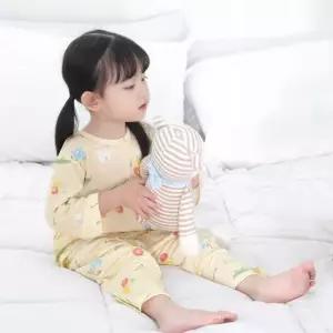 )리틀 사파리 7부 상하 세트 봄 여름 유아 내의 실내복 잠옷 내복