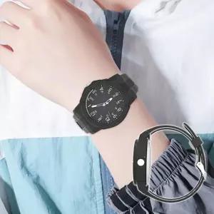방수 저소음 수능 스포츠 시계 시험 손목 선물