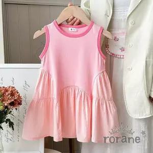 [보리보리/로라네]여아 여름 북유럽 공주 원피스 핑크