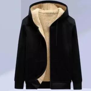 [옷자락]남성 캐주얼 겨울 뽀글이 이너 간절기 후드 집업 재킷