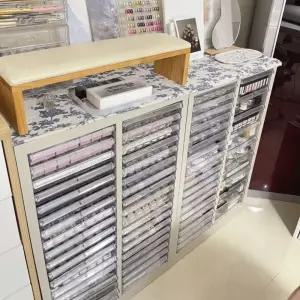 네일진열장 네일서랍장 보관함 아크릴 서랍장 화장품